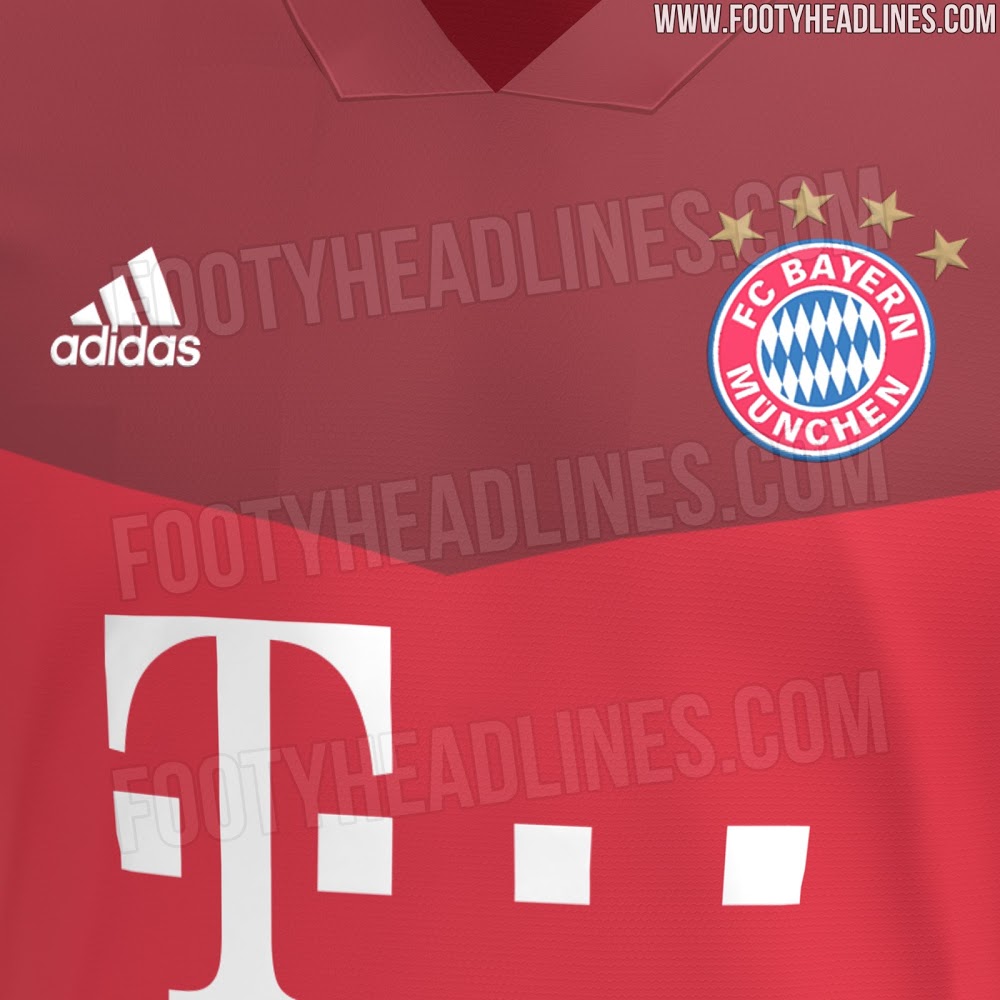Thông tin độc quyền: áo đá bóng câu lạc bộ Bayern Munchen 21-22 sân nhà bị rò rỉ 04