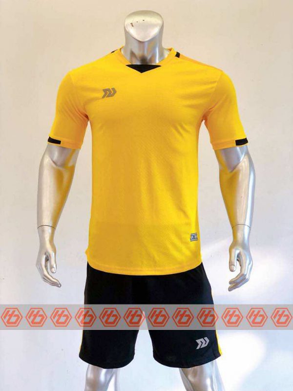 Áo bóng đá không logo thiết kế Bulbal Olas màu Vàng
