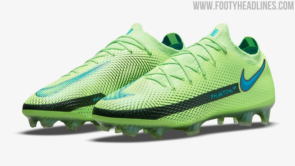 Thông tin mới: giày đá bóng Nike Phantom GT 2021 'Lime Glow' bị rò rỉ 01