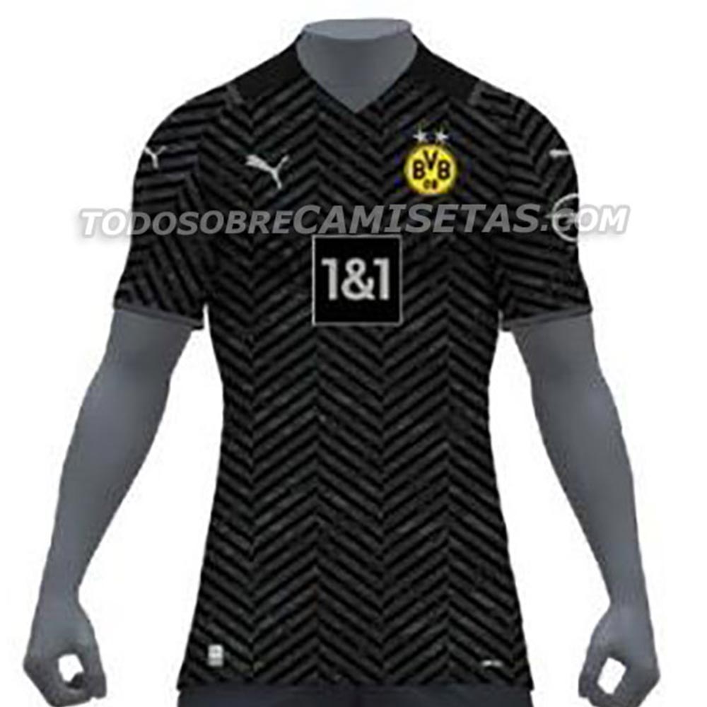 Thông tin mới nhất: áo câu lạc bộ Borussia Dortmund 21-22 sân khách đã bị rò rỉ 02