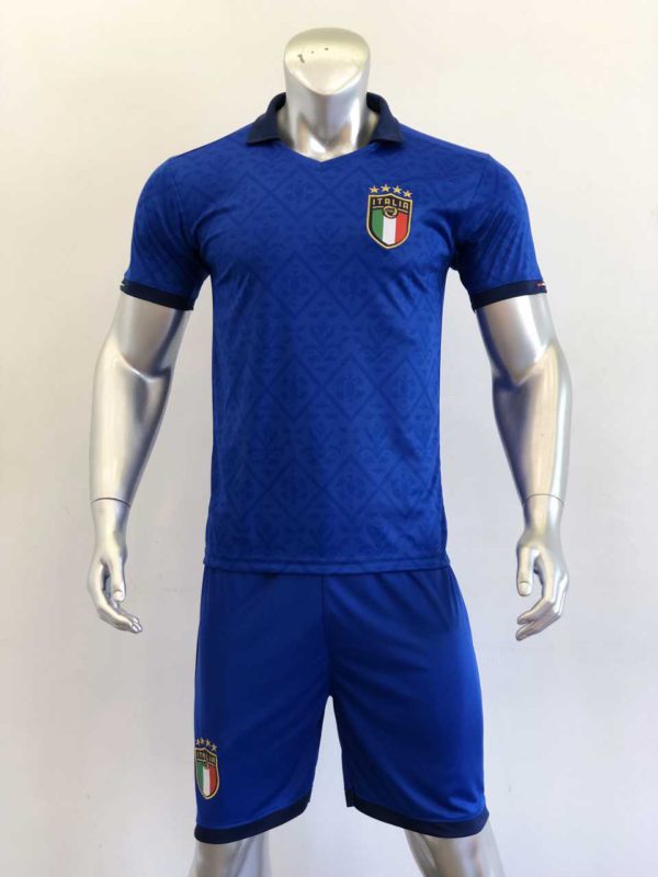 Áo Đội Tuyển Ý mùa giải 20-21 màu Xanh tay ngắn