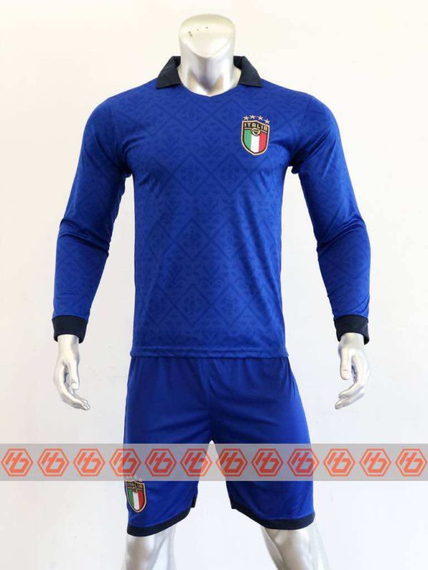 Áo Đội Tuyển Ý mùa giải 20-21 màu Xanh tay dài