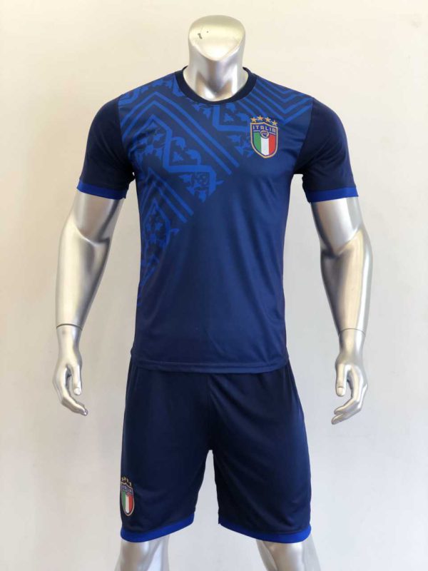 Áo Đội Tuyển Ý mùa giải 20-21 màu Xanh Bích tay ngắn