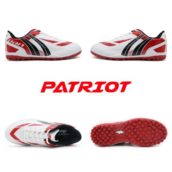 Giày đá banh Pan Patriot đế đinh TF màu Trắng