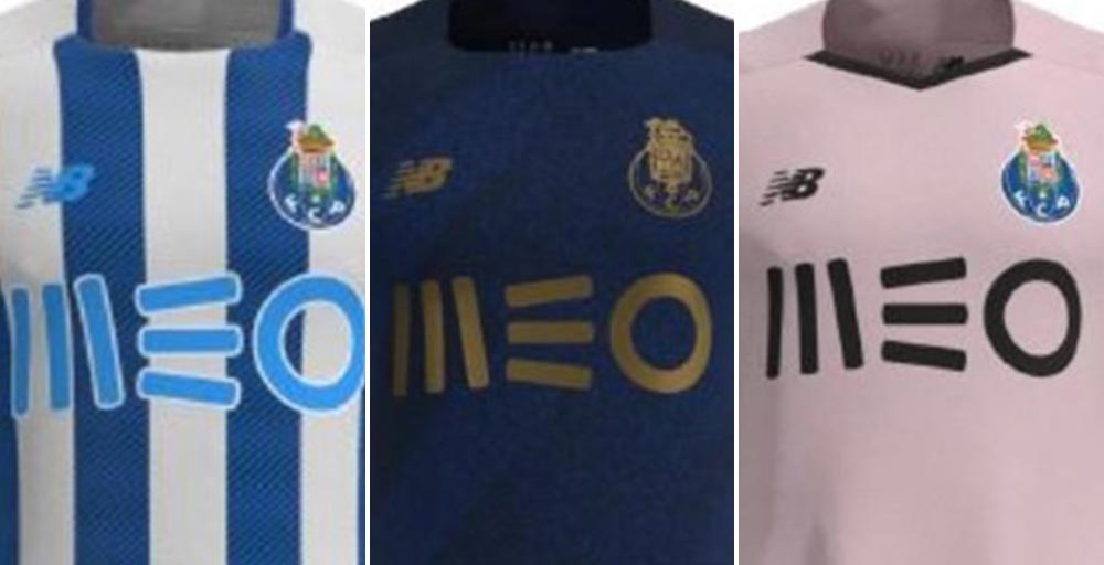 Thông tin mới: bộ áo đá banh câu lạc bộ Porto 21-22 sân nhà, sân khách và sân khách thứ 3 vừa bị rò rỉ 01