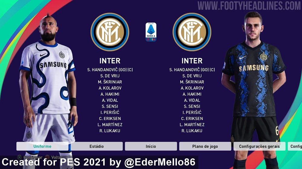 Thông tin mới: vừa rò rỉ bộ áo đá bóng Inter Milan 21-22 sân khách 02