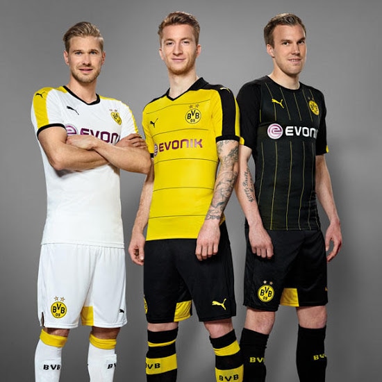 quần áo bóng đá Borussia Dortmund sân khách thứ 3 2017-18