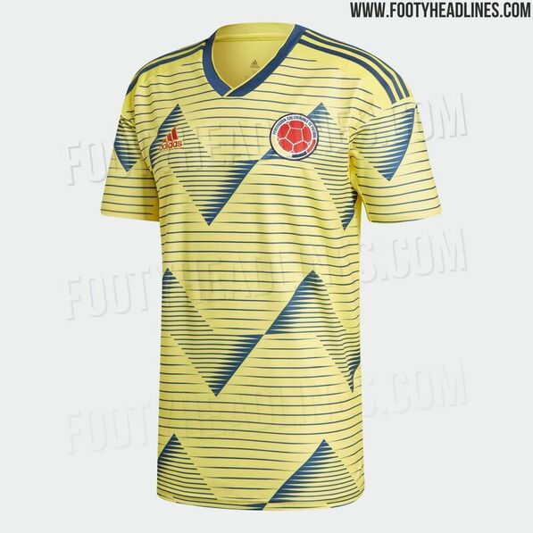 mẫu quần áo bóng đá sân nhà Colombia copa america 2019-2020 (2)