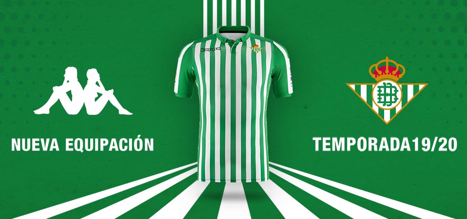 mẫu quần áo bóng đá sân nhà Real Betis 2019-2020