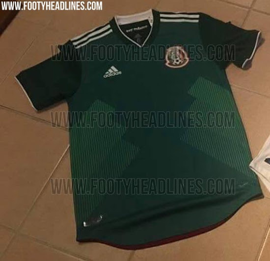 AO MEXICO WORLD CUP 2018 MAU XANH 1