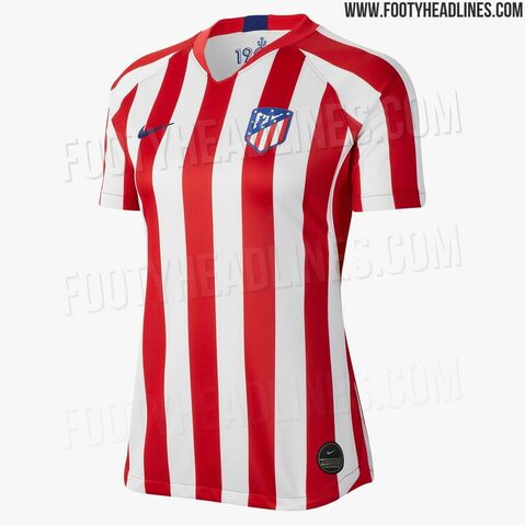 mẫu quần áo bóng đá sân nhà atletico madrid 2019-2020